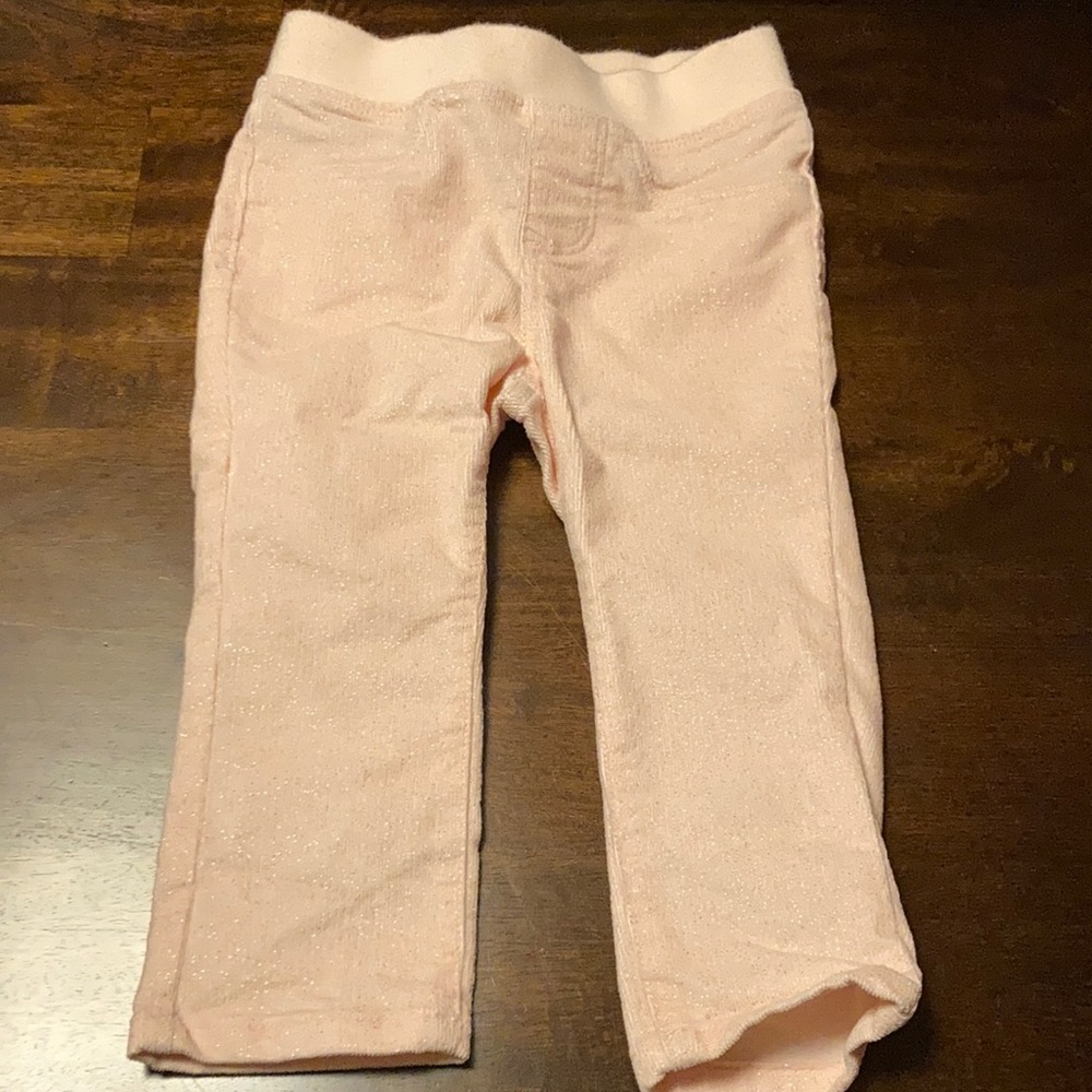 GAP pink sparkly cordorouys